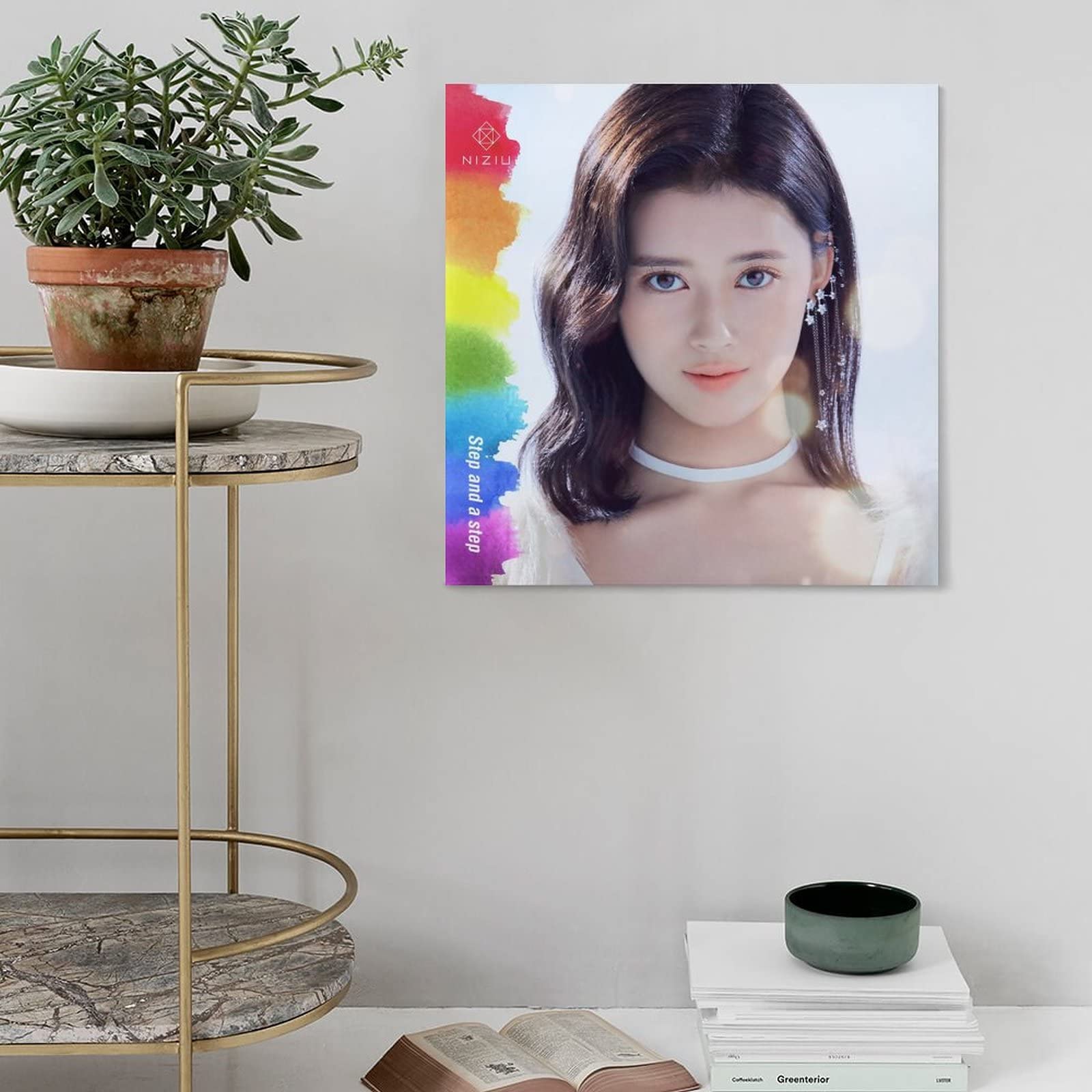 Amazon.co.jp: RIMA リマ NiziU ニジュー STEP AND A STEPキャンバス